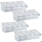 Azar Displays 13'' Divider Bin, 12 Dividers, 4PK 556114-4PK-W12D - alternate 1